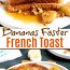 Bananen Fördern French Toast