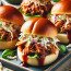 Bbq-Schweinefleisch-Slider