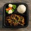 Rindfleisch-Teriyaki-Bento