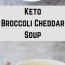 Brokkoli-Cheddar-Suppe