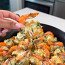 Gegrillte Riesen-Garnelen