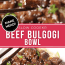 Bulgogi-Schüssel