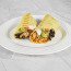 Hühnchen-Fajita-Burrito