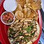 Hühnchen-Fajita-Pita