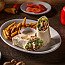 Hühnchen-Fajita-Rollup