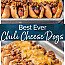 Chili-Käse-Hundemittagessen