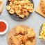 Gebratene Chicken Nuggets