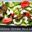 Gyros-Salat