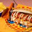 Hot Dog Mit Pommes