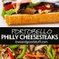 Pilz-Cheesesteak