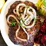 Pfeffersteak Mit Zwiebeln