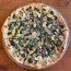 Pizza Spinat Pilze