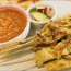 Thailändisches Hühnchen-Satay