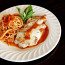 Kalbsschnitzel Parmigiana